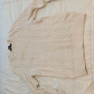 J Crew Factory Cable Knit Sweater